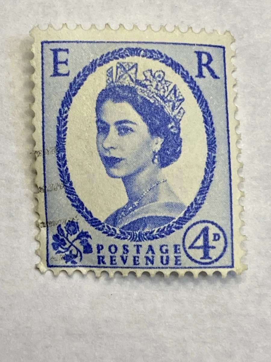 Blue Pre-Decimal British Elizabeth II Stamps for sale | eBay