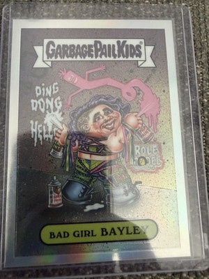 2026 Topps Chrome WWE #GPK-BL Bad Girl Bayley Garbage Pail Kids GPK Case Hit SSP