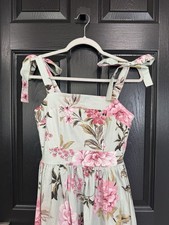 Summer Pastel Floral Woman’s Dress