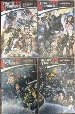 Transformers: Official Movie Adaptation #1,2,3,4 - Complete Set -  IDW 2007