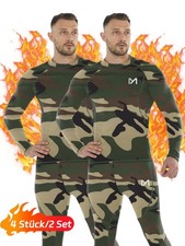 4 Stück/2 Set Herren Thermounterwäsche Set ...
