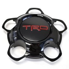 Black Center Wheel Cap with TRD Emblem - PT280-34150 OEM Replacement Part