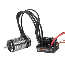 E3665 & E10 Sensored Brushless Motor & ESC 140A Combo 2-4S Lipo For 1/10 RC Car
