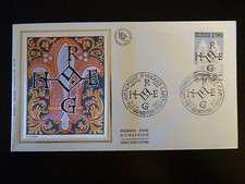 FRANCE PREMIER JOUR FDC YVERT 2478  AVENEMENT D HUGUES CAPET  1,90F  NOYON 1987
