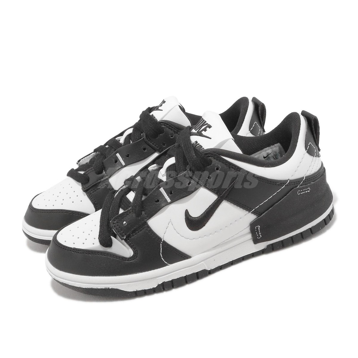 Nike Wmns Dunk Low Disrupt 2 Panda Black White Casual Lifestyle 