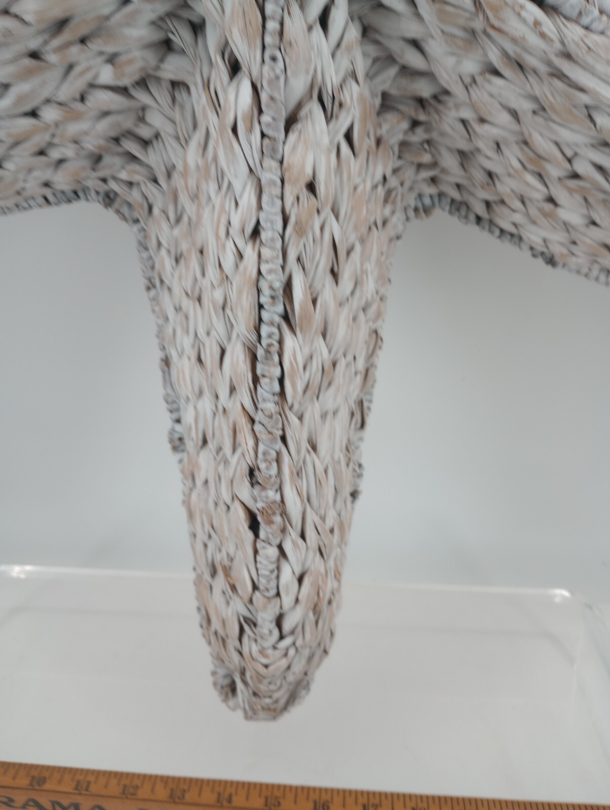 Large Woven Wicker Rattan Tropical Starfish Wall Decor Nautical Beach