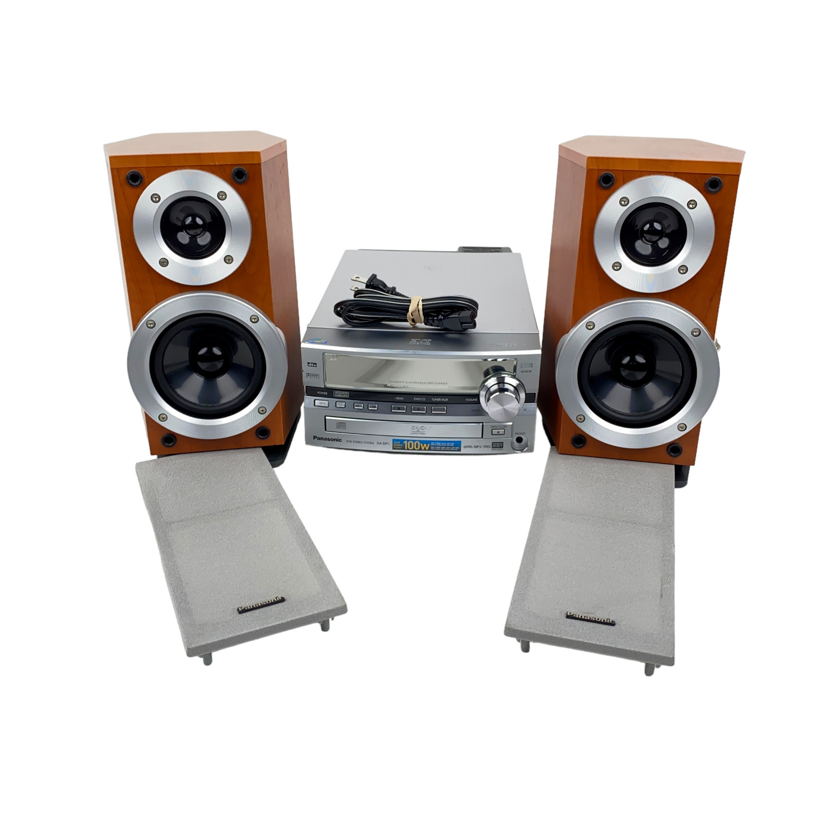 Panasonic SA-DP1 DVD Stereo Mini Hifi Bookshelf Stereo System Tested & Working