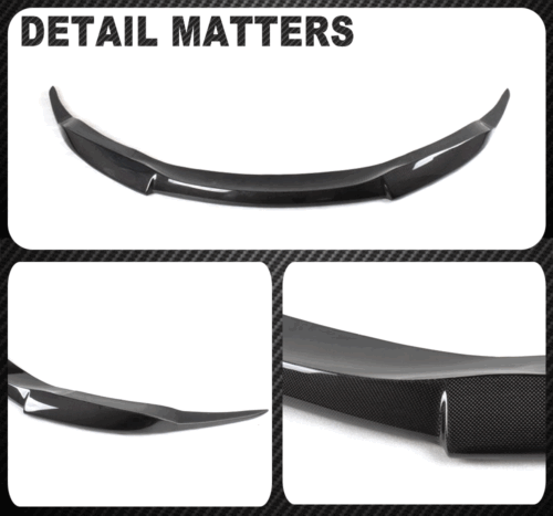 Se adapta a BMW E63 E64 M6 2006-2010 carbono labio delantero espada alerón labio - Imagen 10 de 10