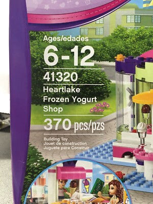 BRAND NEW LEGO Friends 41320 Heartlake Frozen Yogurt Shop FACTORY