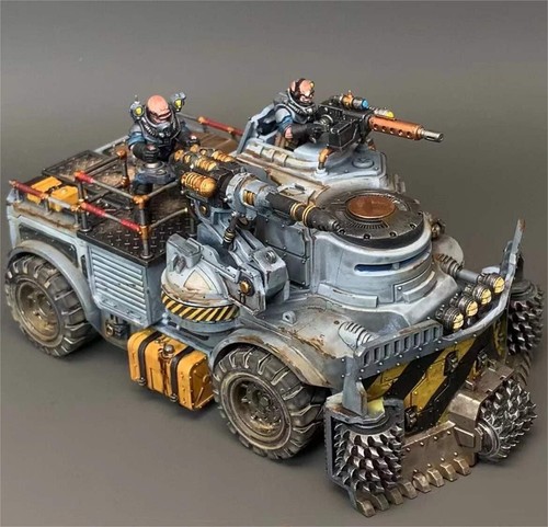Warhammer 40K Genestealer Cults Goliath Rockgrinder / Truck Presale Painted GW - Picture 4 of 11