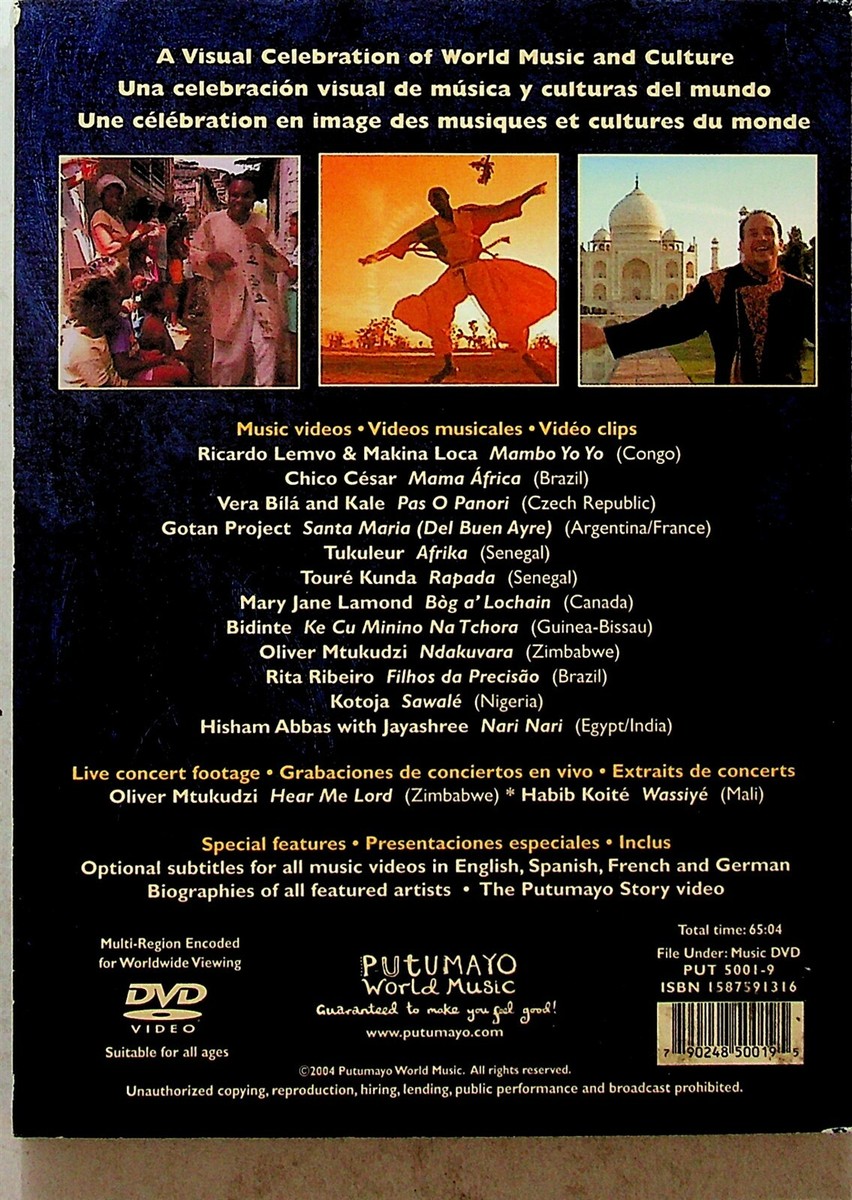 Travel The World With Putumayo DVD (Best Of World Music