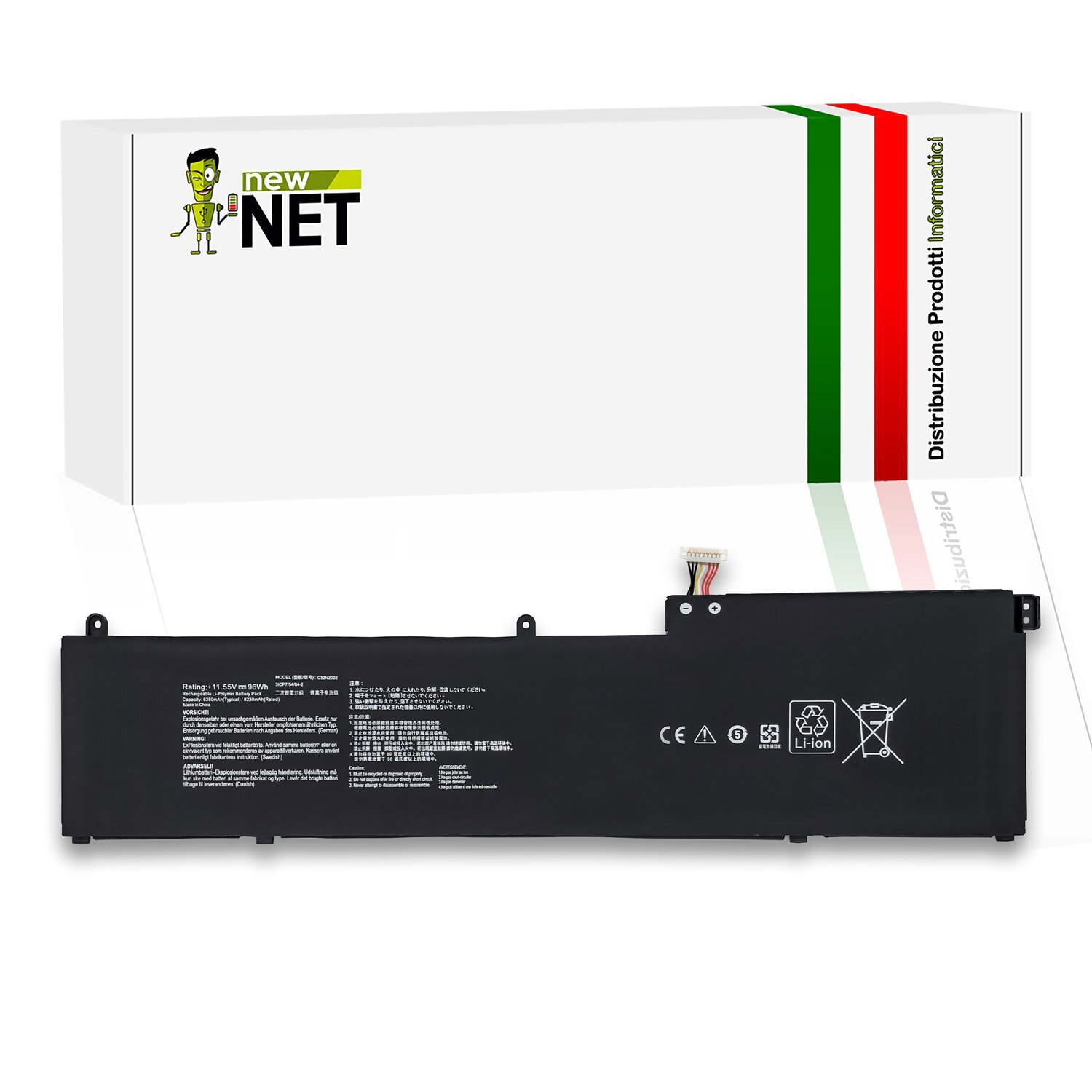 Batteria ASUS Zenbook UX535 UX535L | Smetti di cercare la presa!