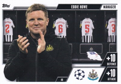 Topps Match Attax Champions League Extra 23/24 Manager 48 Eddie Howe