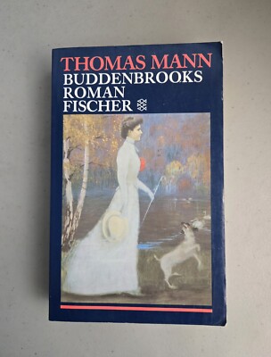 Buddenbrooks by Thomas Mann Vintage German Paperback Edition Fischer 1989 