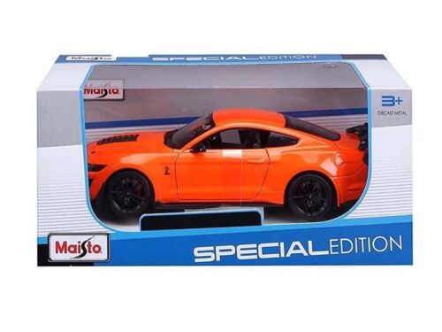 1/24 Maisto 2020 Ford Mustang Shelby GT500 ORANGE # 31532 SPECIAL EDITION. NEW !