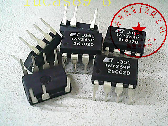 TNY264PN IC Chips 10-Piece TNY264PN TNY264 IC Chips - DIP-7 - Foto 2