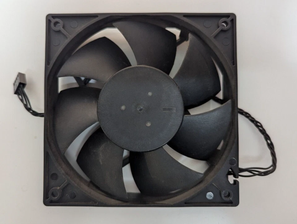 HP OMEN 880 DS12025R12L Front Case Fan Assembly 4 pin original used - Image 2 of 3