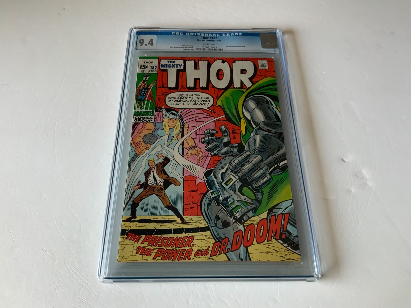 アメコミリーフ Thor #180 Marvel Comics CGC 7.0 Thor #182 Value - GoCollect