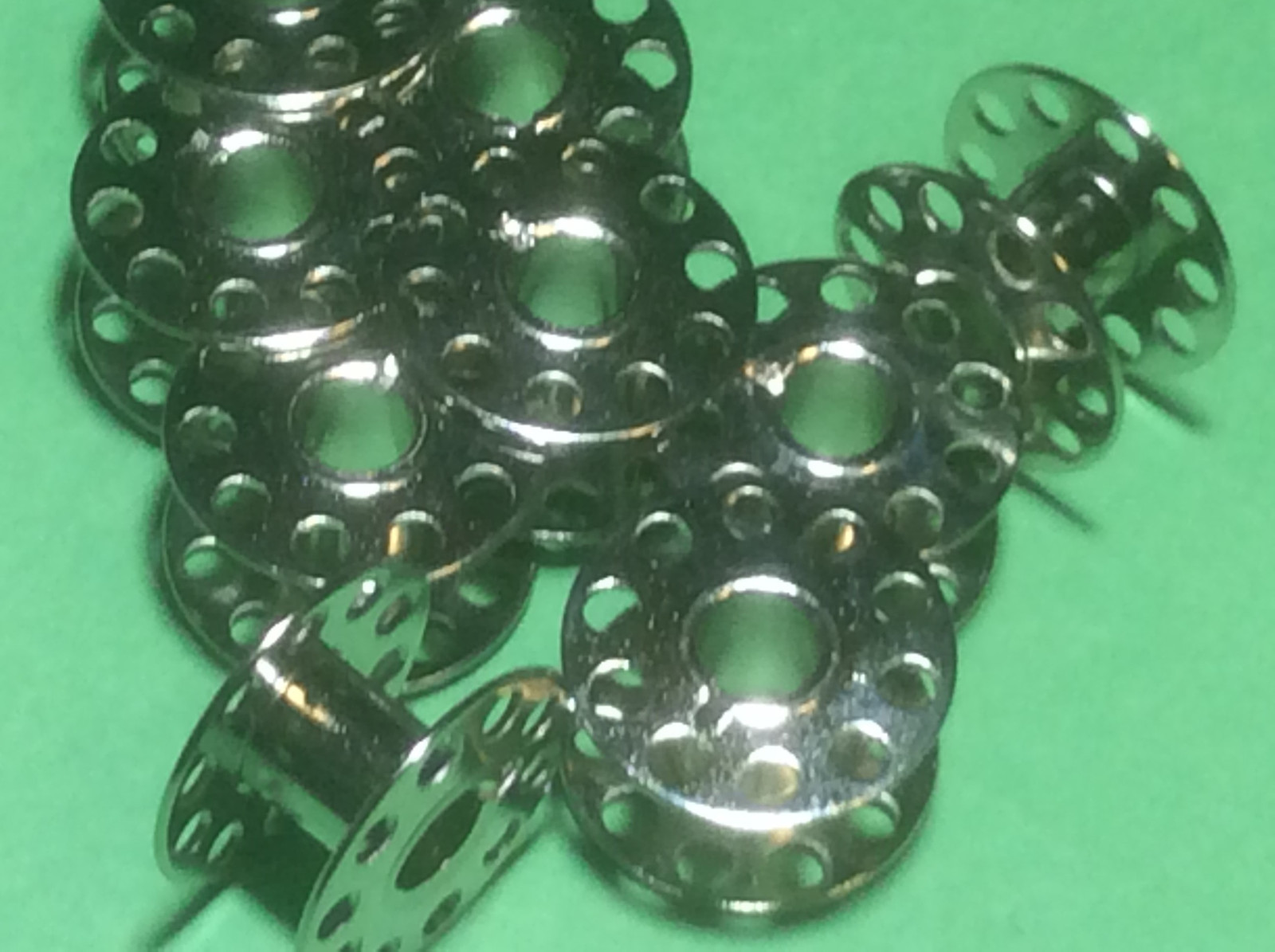 10 Metal Bobbins For White Sewing Machines that fit Many Models eBay