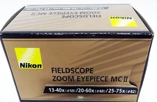 Nikon field scope eyepiece zoom lens 20-60XMC2 25-75XMC2 20-60x 25-75x ED50 ED82