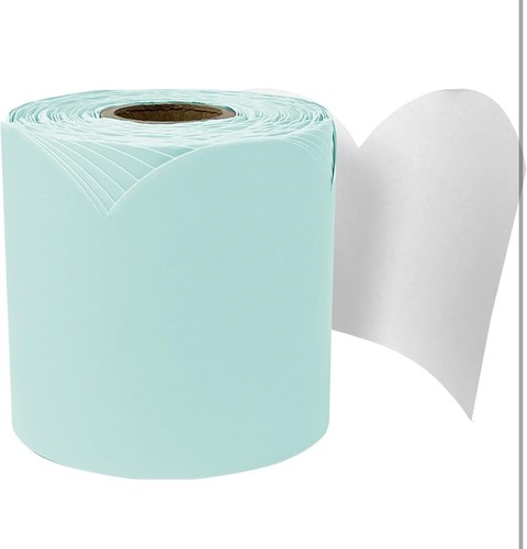 Carson Dellosa 65 Feet Mint Green Bulletin Board Borders, Scalloped Border Trim,