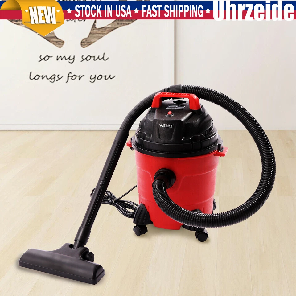 Manguera aspiradora en seco húmedo pequeña portátil para tienda liviana 4 galones Foto 3 de 4