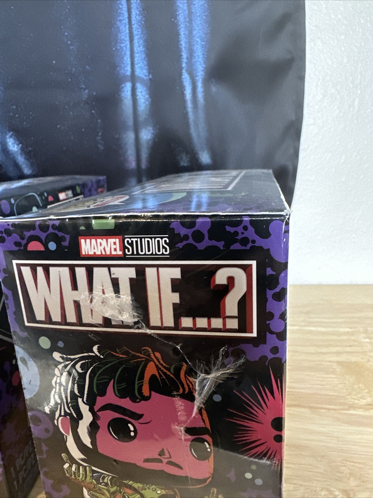 POP Tees"KILLMONGER" XL Tee w/ Figure  Marvel Studios What If.? FREE SHIPPING