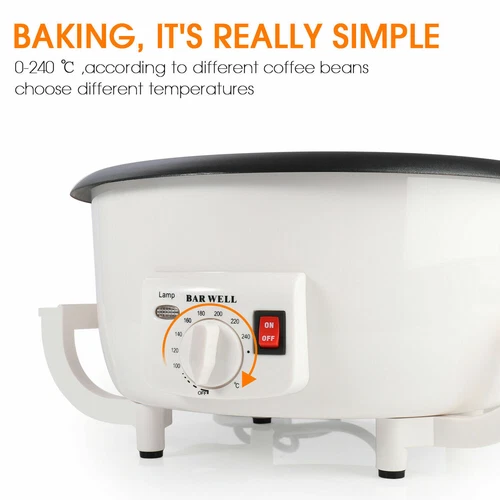 Máquina tostadora de café doméstica tostadora eléctrica de granos de café para cafetería - Imagen 11 de 15