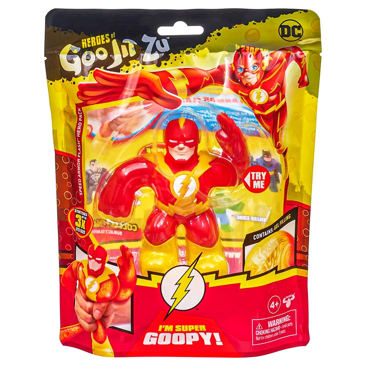 Character Heroes Speed Armour Flash Goo Jit Zu DC Superheroes Speed Armor Toys