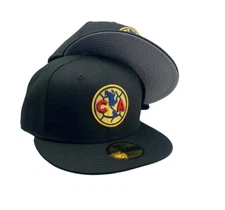 New Era Club American 59Fifty fitted Liga MX Soccer club Black