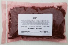 500 ct 3/4" length plugs used to seal 3/8" termite drill holes