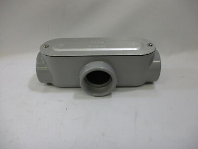 *NEW* KILLARK E121488 CONDUIT OUTLET TYPE T 2'' w/COVER