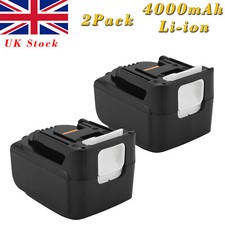 2x For Makita BL1415 BL1430 194066-1 194065-3 BDA340 4.0Ah 14.4V Li-ion Battery
