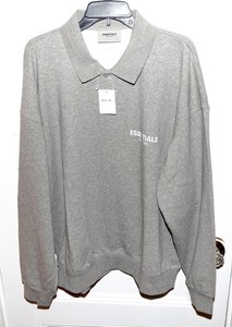 fear of god essentials long sleeve polo
