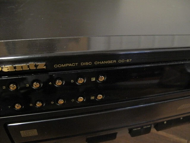 Marantz 5 Disc CD Changer CC-67 Tested & Fully Operational Very Clean no remote - Image 4 of 4