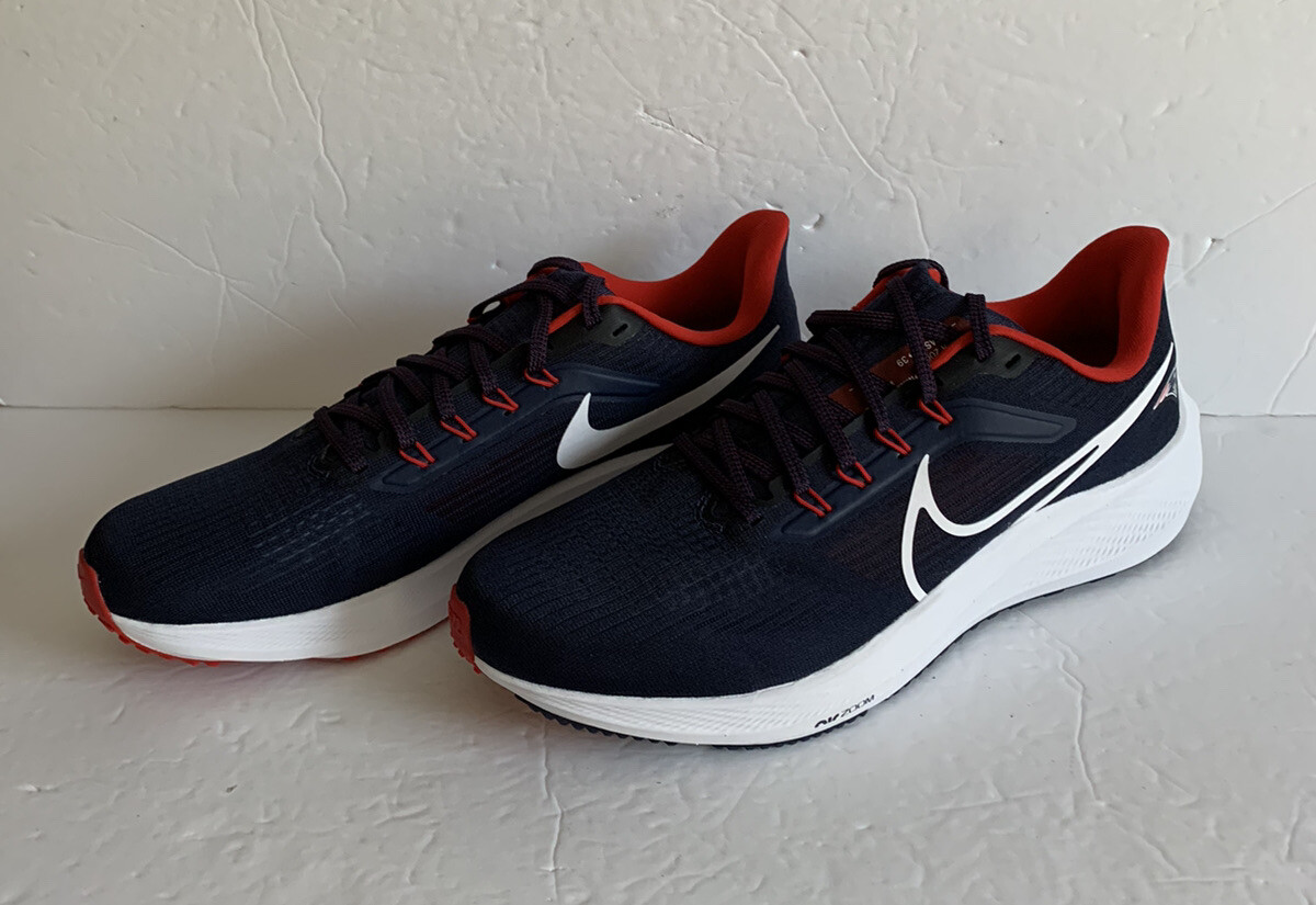 Nike Air Zoom Pegasus 37 Mens NFL Patriot DR2054-400 Blue Running Shoes Size 11 image 2