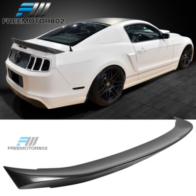Fits 10-14 Ford Mustang D Style ABS Painted Grey #UJ Rear Trunk Spoiler Wing