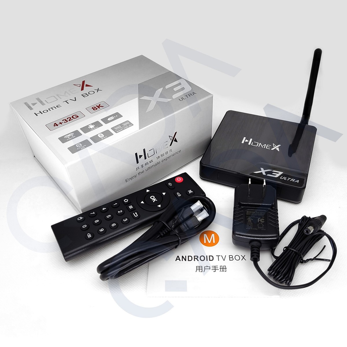 TVBOX(电视盒） Xs97se TV Box - 4K Android 10 with Allwinner H313 Processor