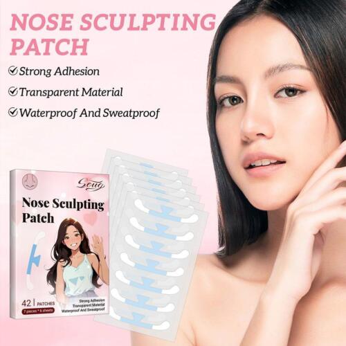42pcs Nose-Wings Shrinkage Invisible Patches Hot W1 - Picture 7 of 17