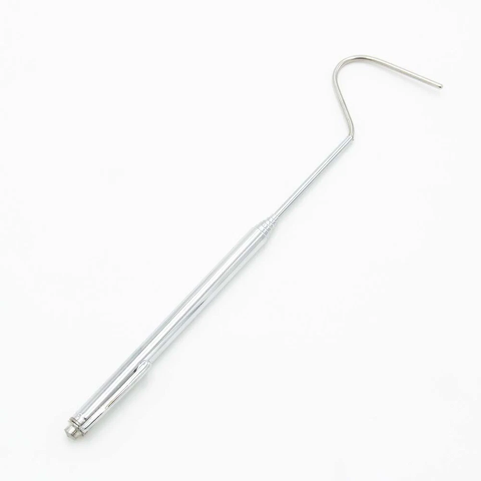 TERRA EXOTICA Edelstahl Teleskop Schlangenhaken , verstellbar 15 - 65 cm