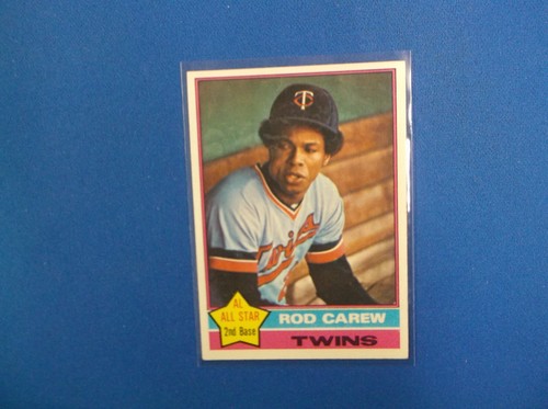 1976 Topps Baseball # 400 Rod Carew casi nuevo ++ - Imagen 2 de 3
