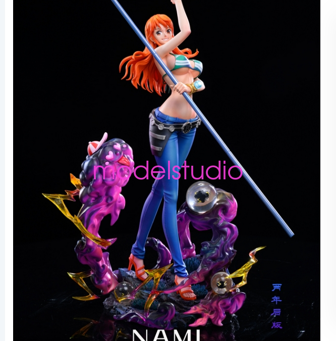 LX Studio One Piece Nami Resin Statue 31cm Anime Collectible Pre-Order