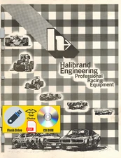 Halibrand Engineering  Racing Equipment 1975 Catalog PDF File USB Flash Drive