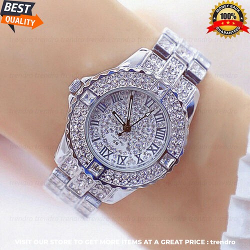 Reloj De Pulsera Para Mujer Oro Lujo De Cristal Relojes Con Diamantes Relojes - Bild 4 von 15
