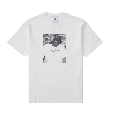 Supreme Jordan Biggie Smalls S/S Top Size M, Brand New With Tags  