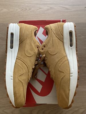 Brand New Rare Men s Nike Air Max 1 Premium Wheat 2017. 875844-203. Size 8.5