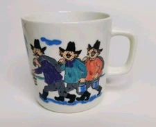 Figgjo Norway Thorbjorn Egner Kardemomme by Robbers Childrens Mug MINT