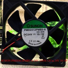 1pc SUNON PMD2412PMB3-A 24V 12038 12Cm 24V 10.1W 2-wire Inverter Cooling Fan NEW