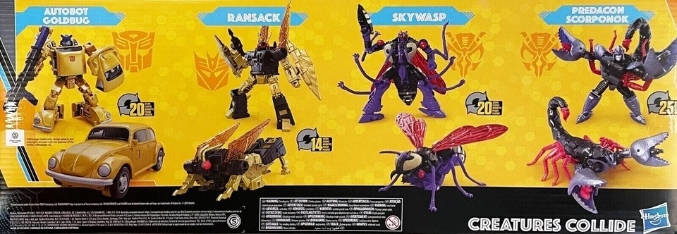 Hasbro - Transformers Generations Legacy - Buzzworthy Bumblebee Action Figur - Immagine 3 di 3