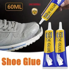 3pcs 2.03oz Strong Shoe Repair Glue - Adhesive for Leather & Sports Shoes - NEW